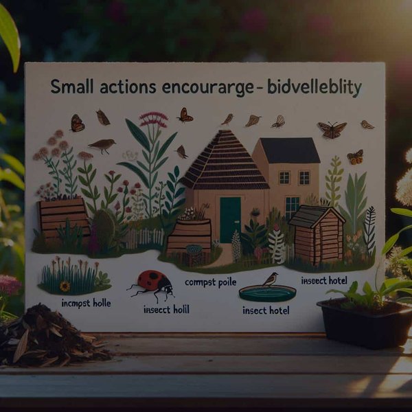 Quels petits gestes pour encourager la biodiversité dans son jardin ?